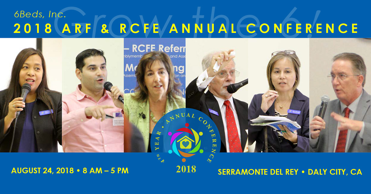 2018 ARF & RCFE ANNUAL CONFERENCE