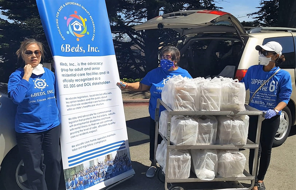 6Beds delivers meal packs to Seton Medical Center for front line staff